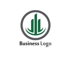 Column icon Logo Template vector illustration design
