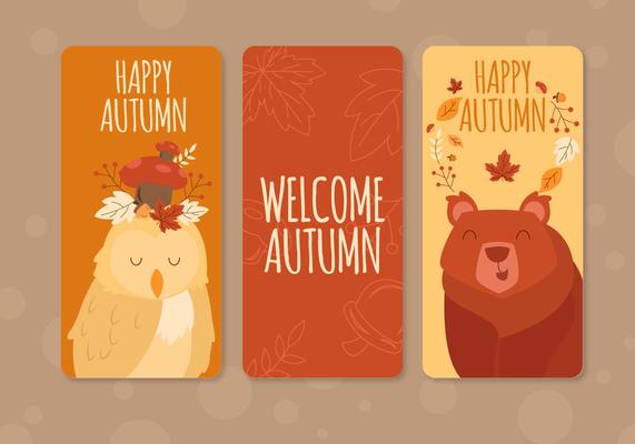 Hello November, Autumn Background, Autumn greetings Banner with floral  illustration 11948357 Vector Art at Vecteezy