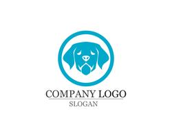  dog Love symbols logo and symbols template  vector