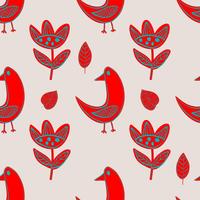 Simple scandinavian pattern primitive naive style minimalistic vector