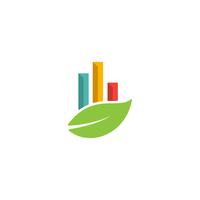 nature chart logo design info graphic symbol icon vector