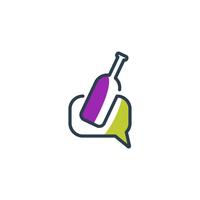 food chef logo design vector icon element
