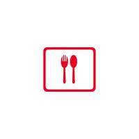 food and drink icon logo design vector illustration