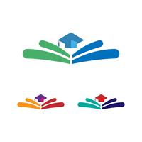 education, graduate logo vector illustration, icon isolated elements
