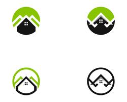 Home logo and symbols vector