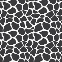 Vector seamless pattern with giraffe skin texture. Repeating giraffe background for textile design, wrapping paper, scrapbooking. Animal textile print.