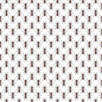 Ants vector seamless pattern for textile design, wallpaper, wrapping paper 