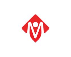 M Logo Business Template Vector icon