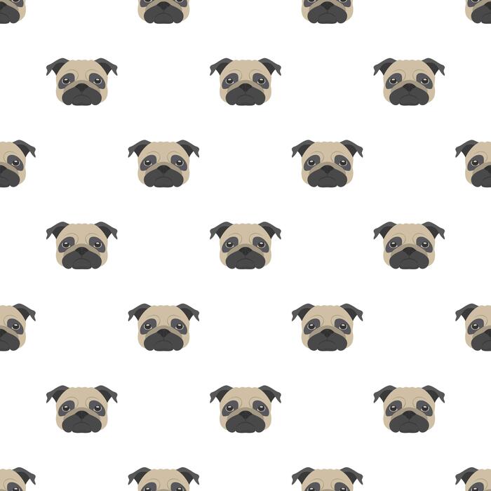 Pug Pattern Vector Art, Icons, and Graphics for Free Download