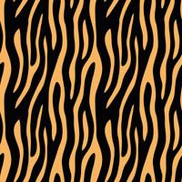 Abstract animal print. Seamless vector pattern with zebra, tiger stripes. Textile repeating animal fur background.