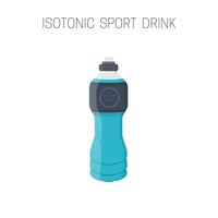 bebida deportiva isotónica vector