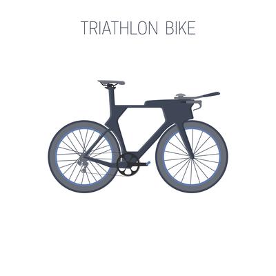 Road bike. Sport icon.