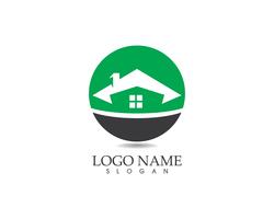 Building home logo vector template