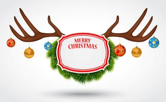 Merry Christmas background vector