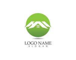 Real estate and building home logo vector template