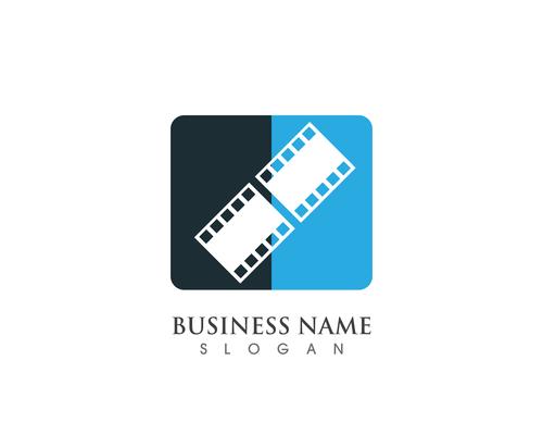 Film logo and symbols vector template