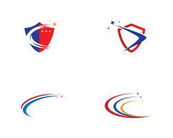 Iconos de vector de plantilla de logotipo más rápido