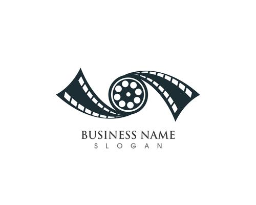 Film logo and symbols vector template