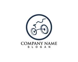 Bike logo and symbols vector