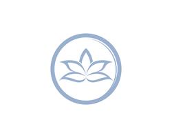 Lotus flower logo and symbols vector template 