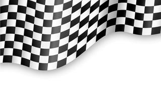 checkered flag background vector