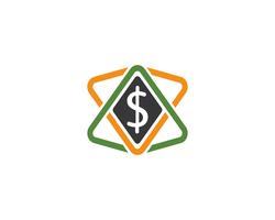 plantilla de vector de logotipo de dinero