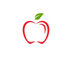 Ilustración vectorial de apple