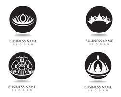 Crown Logo Template vector illustrations