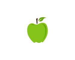 Ilustración vectorial de apple vector