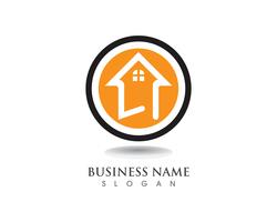 Simple Home Logo Template  vector