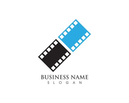 Film logo and symbols vector template