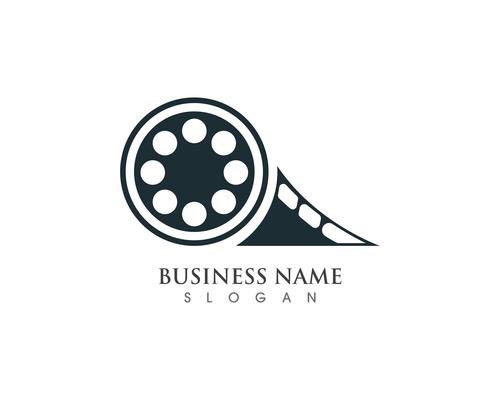 Film logo and symbols vector template