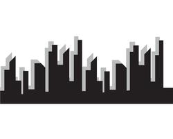 Modern City skyline . city silhouette. vector illustration in flat