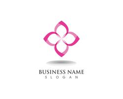 floral patterns logo and symbols on a white backgrounds