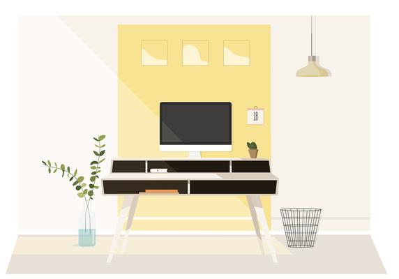 Vector Livingroom Illustration