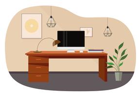 Vector Livingroom Illustration