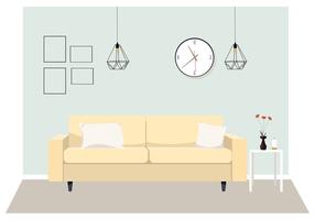 Vector Livingroom Illustration