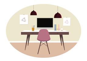 Vector Livingroom Illustration