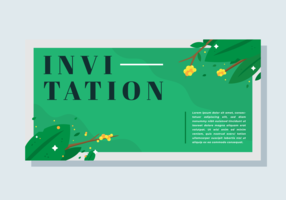Invitation Card Vector