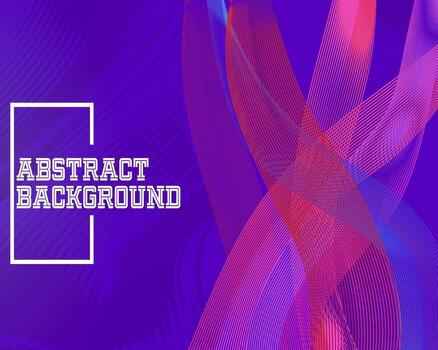 Abstract Background With Modern Design and Futuristic Style vector