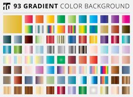 Set of 93 square gradient color backgrounds vector
