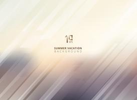 Abstract summer blurred background with striped lines diagonally. vector