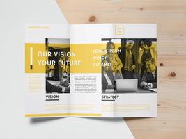 Brochure Template Vector Design