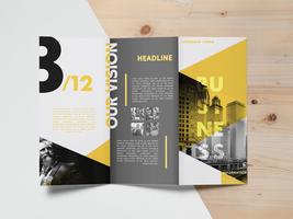 Brochure Template Vector Design