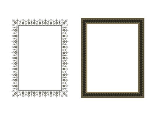 square elegant frame.. Vector Illustration.