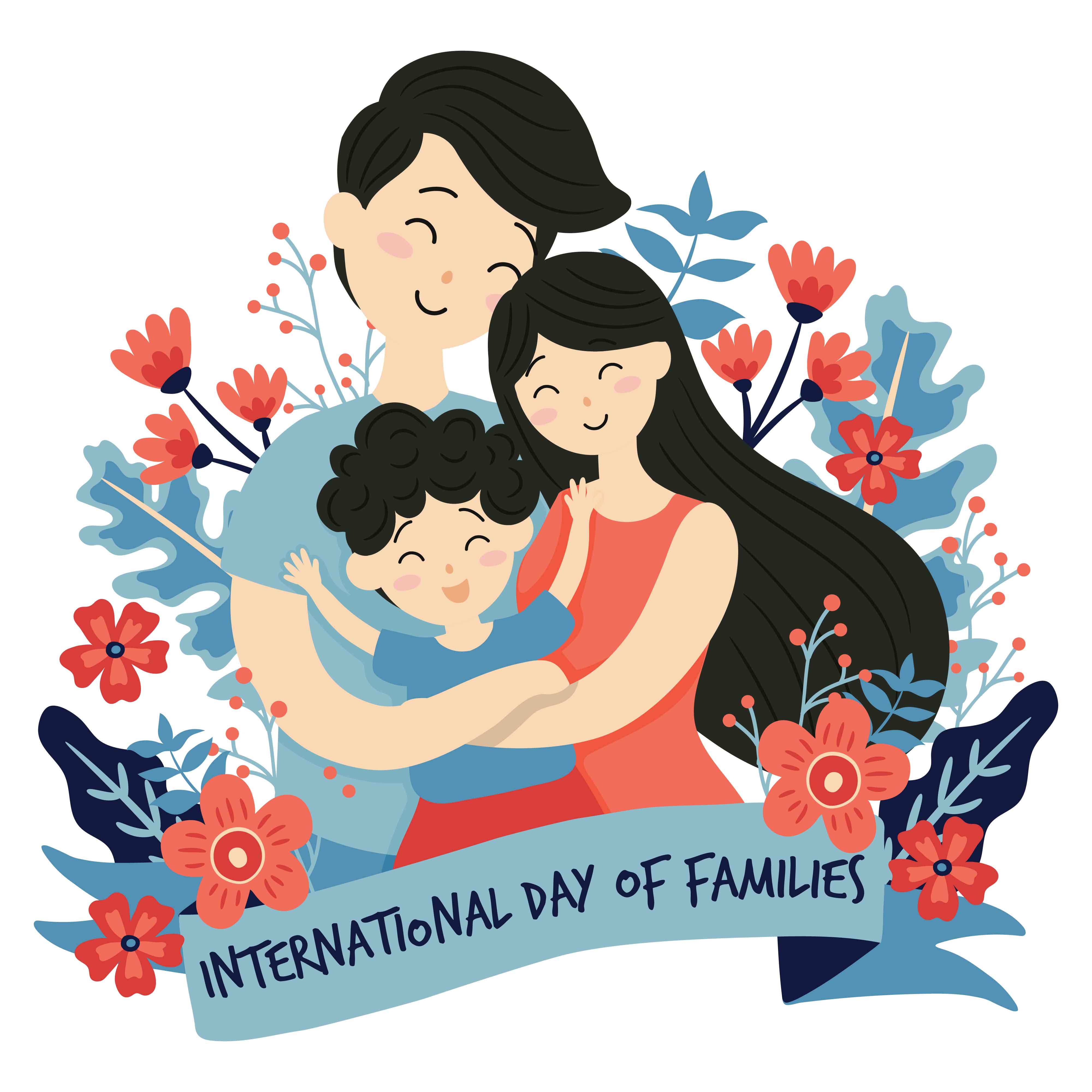 Hand Drawn International Family Day International Day Of