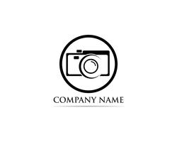 Fotografia Logo Vector Ilustrador Negro