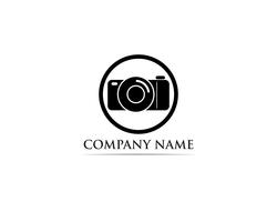 Fotografia Logo Vector Ilustrador Negro