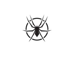 Logotipo de araña ilustraciones vectoriales vector