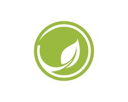 Imagen de vector verde único de plantilla de logotipo empresarial de agricultura